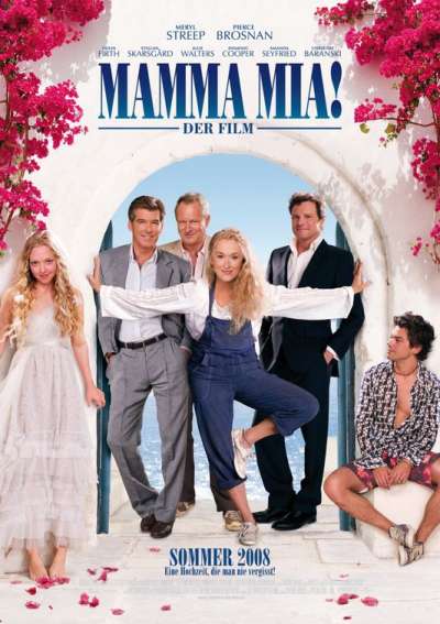 Deutsches Mamma Mia!-Filmplakat