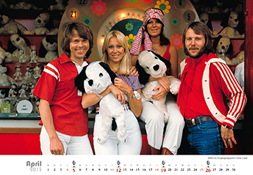 ABBA Calendar 2015