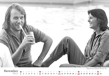 ABBA Calendar 2015