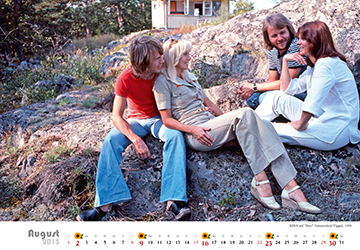 ABBA Calendar 2015