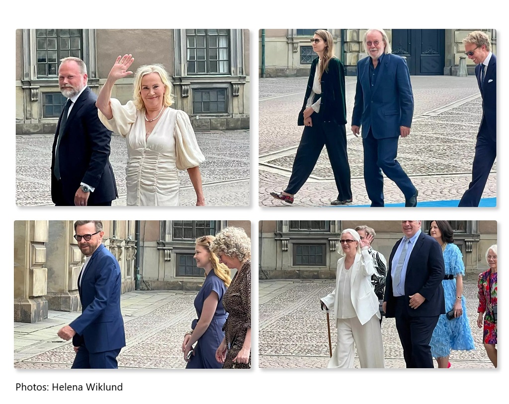 ABBA gehen zum König