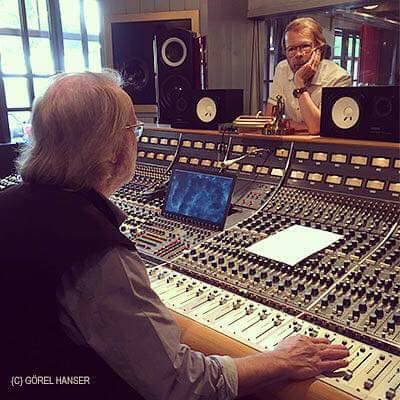 ABBA in the studio - © Görel Hanser