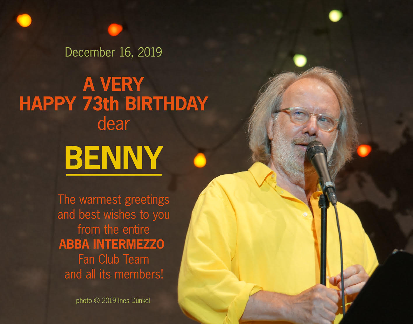 Bennys Geburtstag