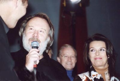 Benny, Michael Kunze and Carolin Fortenbacher