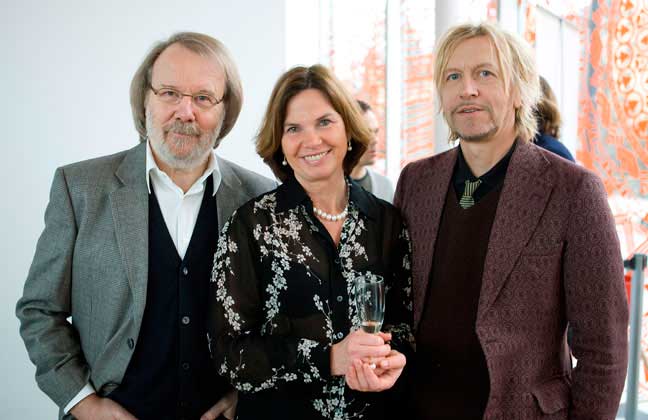 Benny with Maria Schottenius and Ernst Billgren Benny with Maria Schottenius and Ernst Billgren
