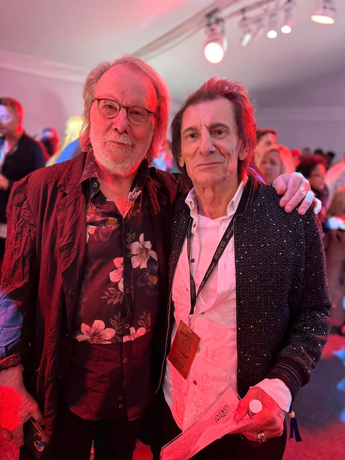 Benny und Ron Wood