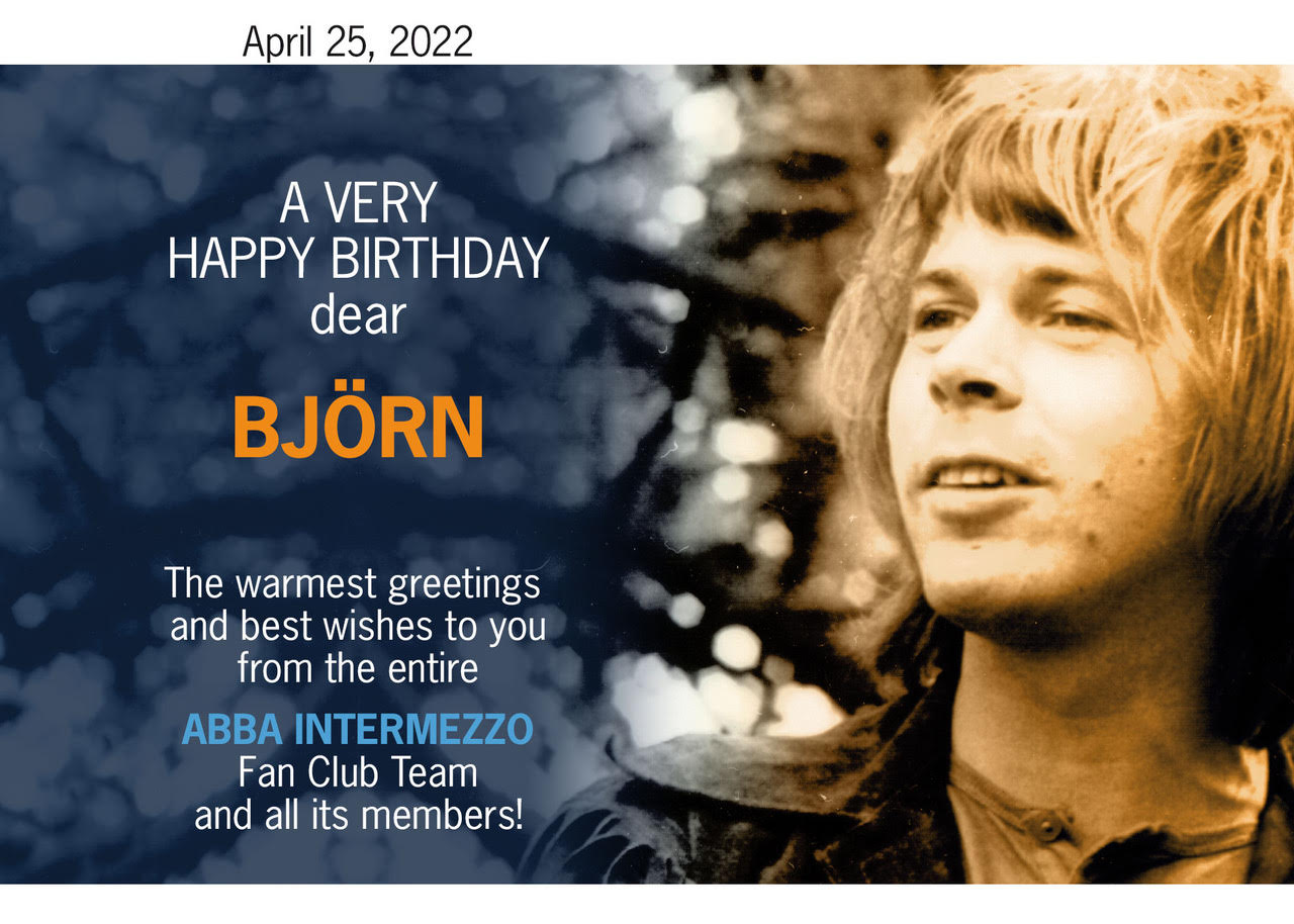 Herzlichen Gl&uuml;ckwunsch zu Bj&ouml;rns Geburtstag