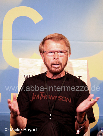 Björn at the Way Out West Music Conference, August 2014