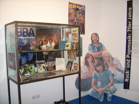 ABBA corner at the Bravo exhibition