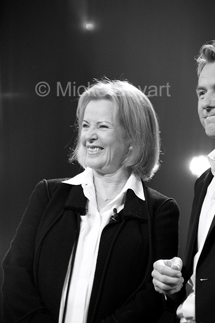Frida on Skavlan, September 2014