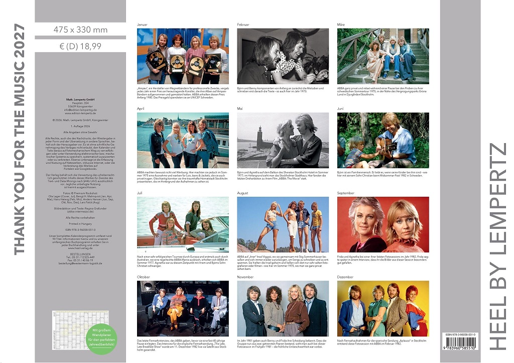 ABBA-Kalender ABBA-Kalender