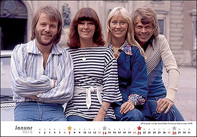 ABBA-Kalender 2018