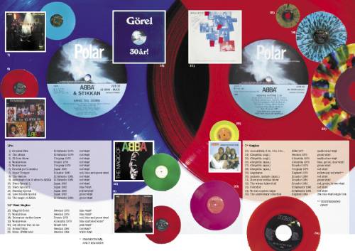 Article on coloured vinyl records