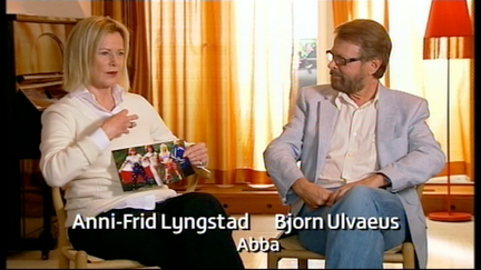 Frida and Björn on ITV