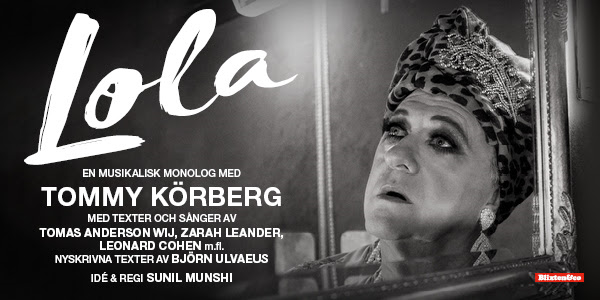 Tommy Körberg's monologue show 'Lola'