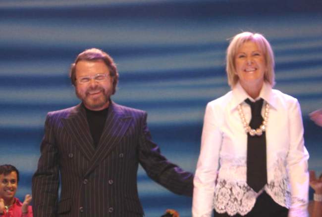 Björn und Frida auf der Bühne - © Fernando Perez
