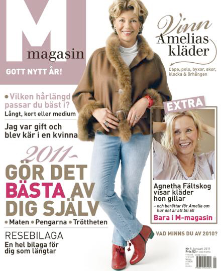 M magasin with Agnetha