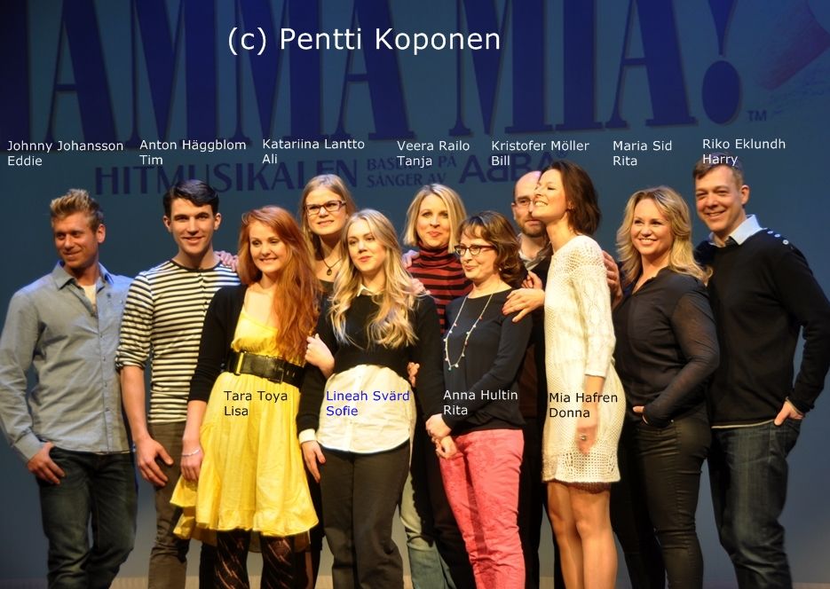 Finnische Besetzung von Mamma Mia!
