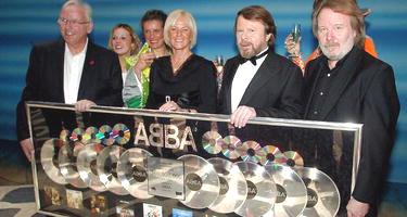 Viele Platin-Auszeichnungen für ABBA - Foto von Kristofer Sandberg / Expressen Viele Platin-Auszeichnungen für ABBA - Foto von Kristofer Sandberg / Expressen