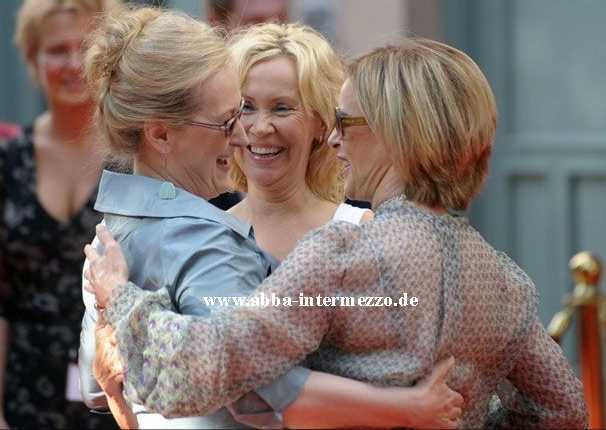 Meryl Streep, Agnetha and Frida - © Aftonbladet