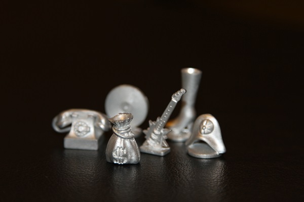 ABBA Monopoly-Spielfiguren ABBA Monopoly-Spielfiguren