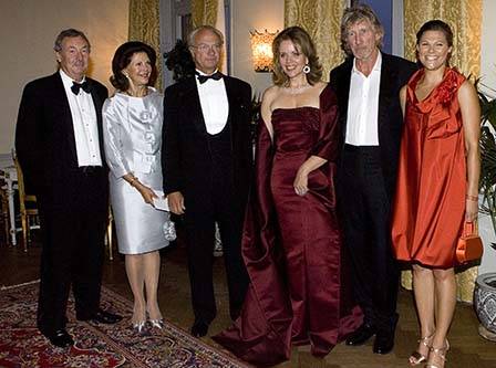 The Swedish Royal Family with the winners at the Polar Prize gala