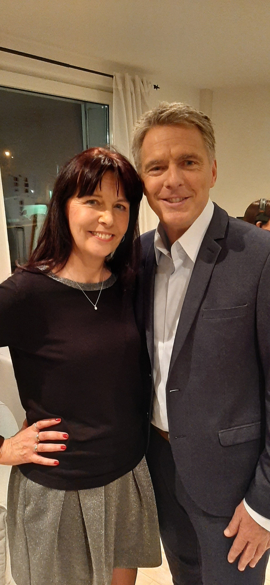 Regina mit Jörg Pilawa - © Regina Grafunder Regina mit Jörg Pilawa - © Regina Grafunder