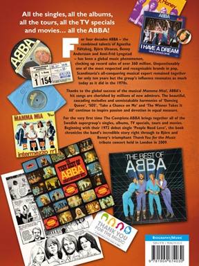 The Complete ABBA back cover The Complete ABBA back cover