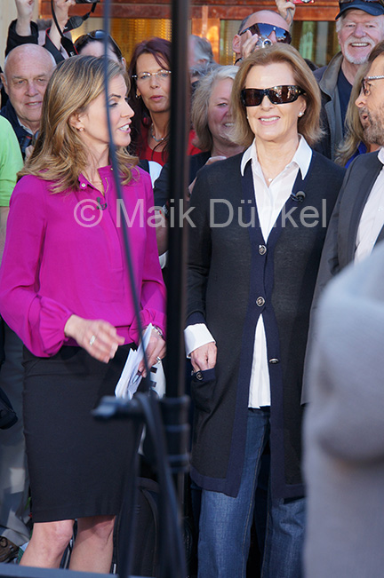 Frida und Björn bei der Today Show Frida und Björn bei der Today Show
