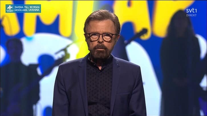 Bj&ouml;rn im schwedischen Fernsehen