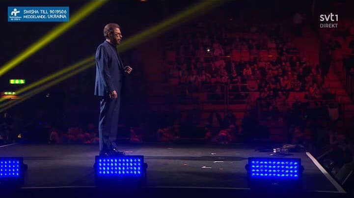 Bj&ouml;rn im schwedischen Fernsehen